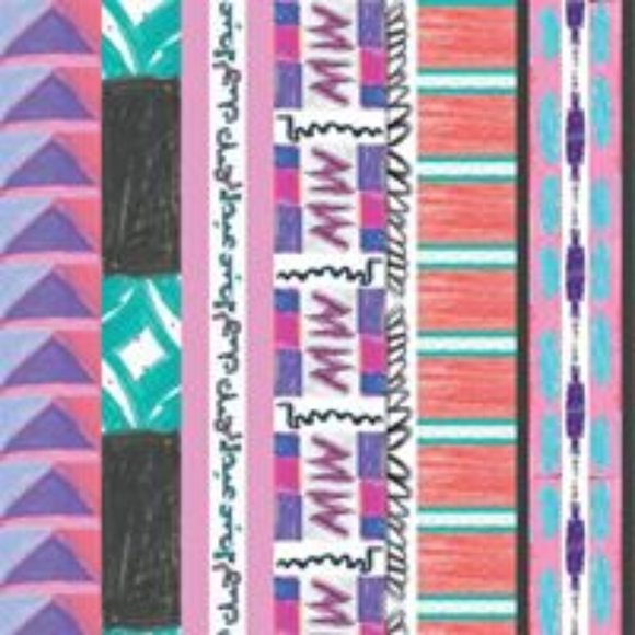 Moroccan Kids Hand Painted Thicky Bracelet - Picture 2 of 2